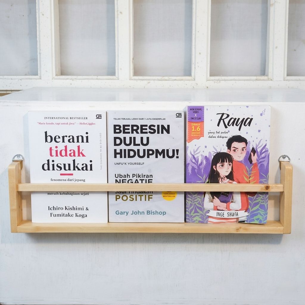 Jual Rak Buku Estetik Terlengkap & Harga Terbaru Oktober 2026 | Shopee ...