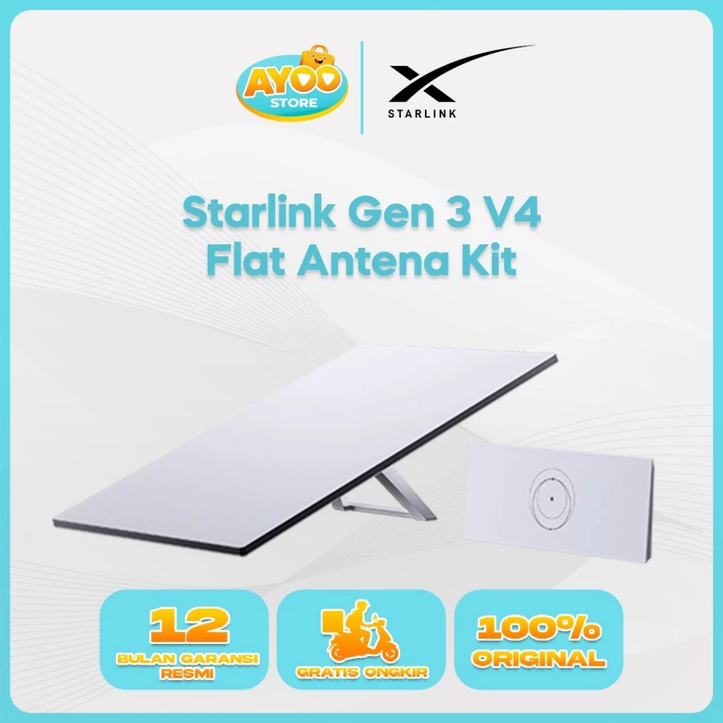 Starlink Gen 3 V4 antena dan router terbaru