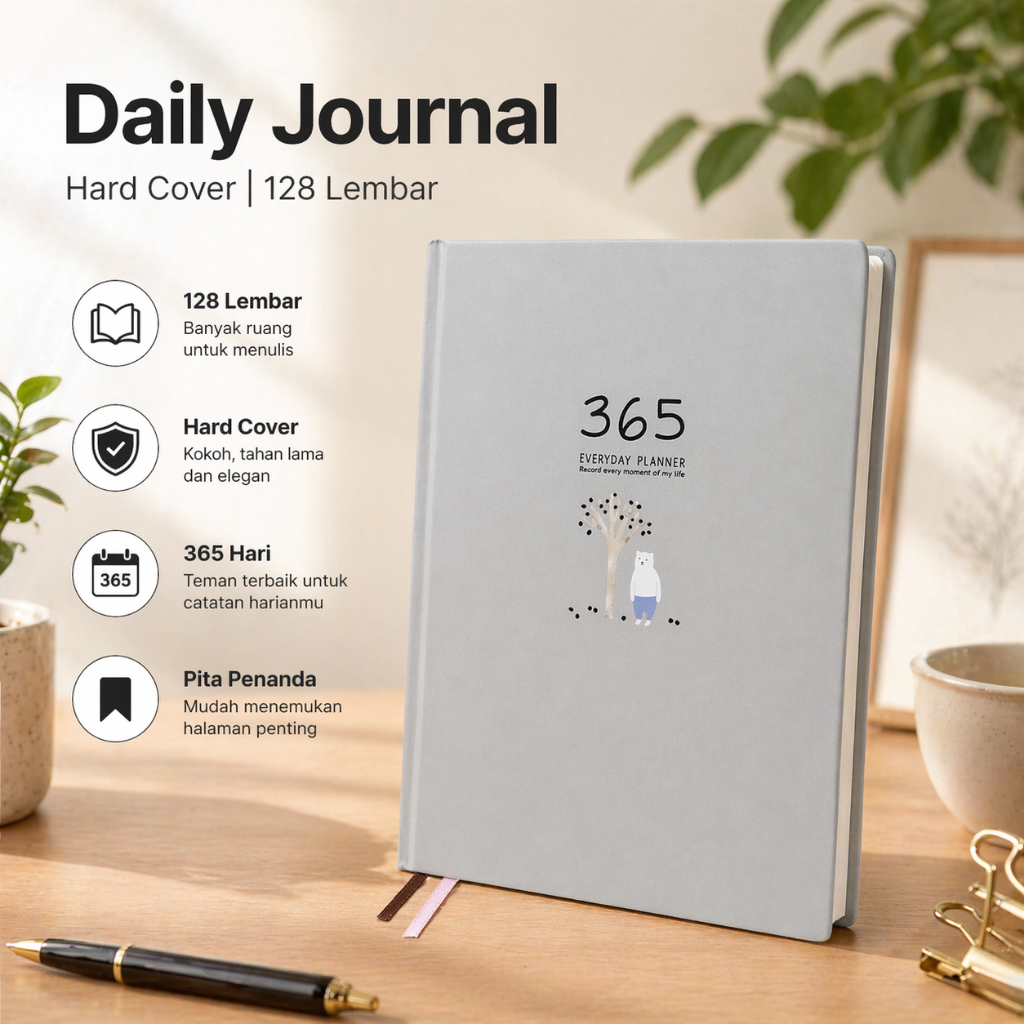 Jual Buku Diary 365 Hari Hardcover | Shopee Indonesia