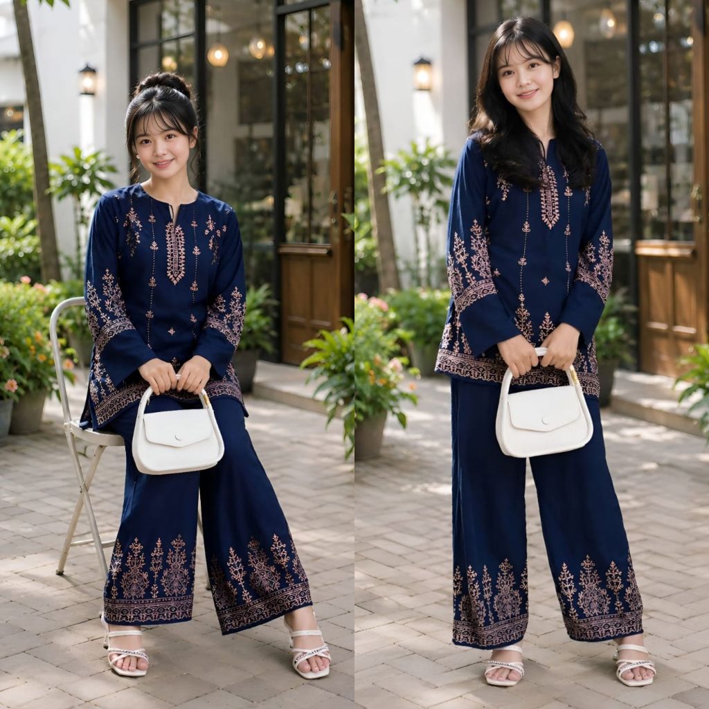 One Set Setelan Rayon Kiara Series