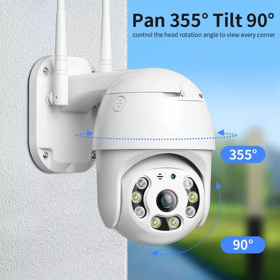 Jual CCTV V380 Pro Kamera Dual Lens HD cctv wifi jarak jauh lewat hp ...