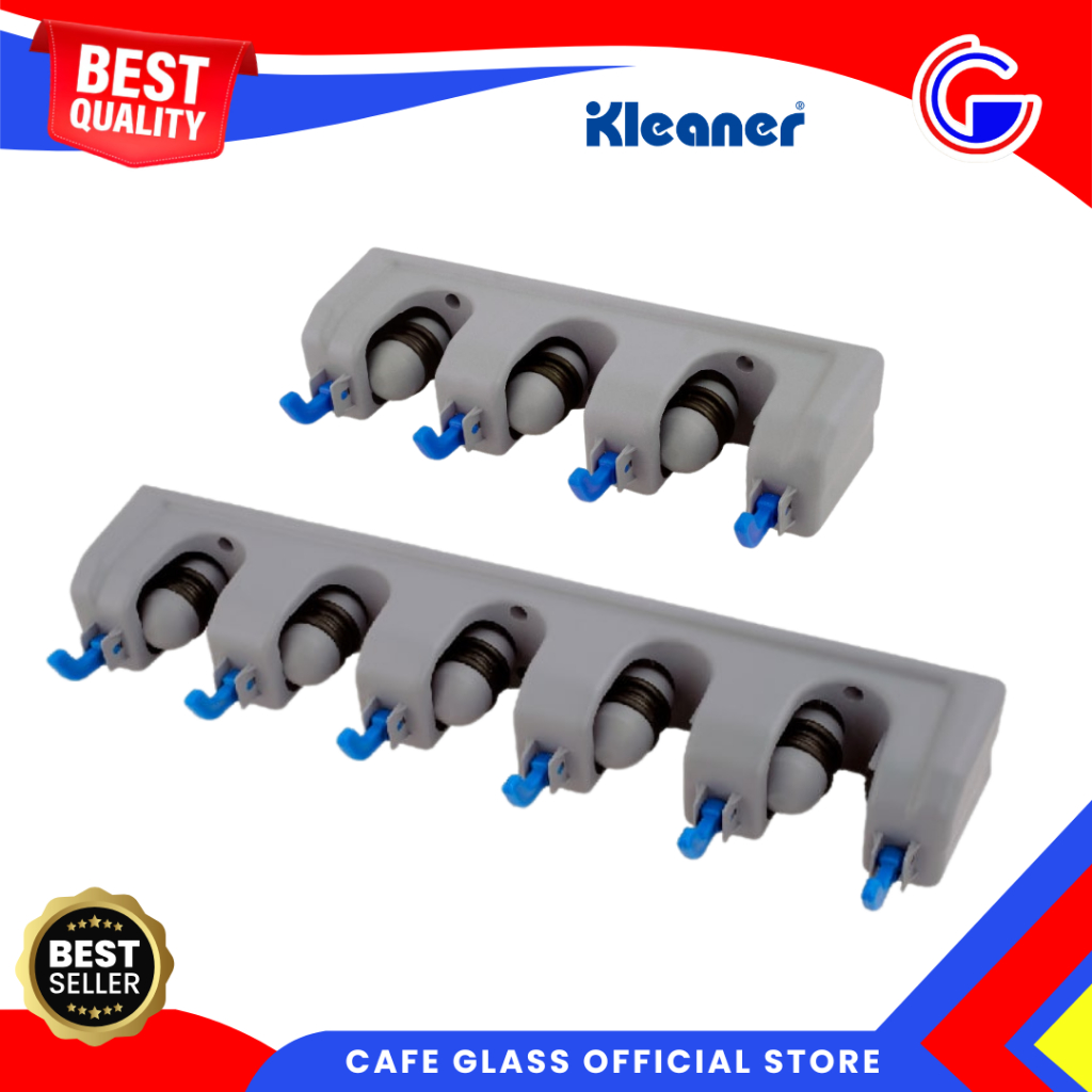 Gantungan Sapu Dinding Kleaner - Holder Sapu Pel Otomatis - Rak Gantungan Alat Kebersihan Multifungsi - GSZ-003/GSZ-004