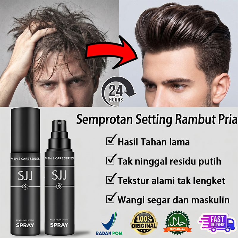 Jual [BPOM]Hair spray rambut tahan lama Hairspray strong hold Semprotan ...