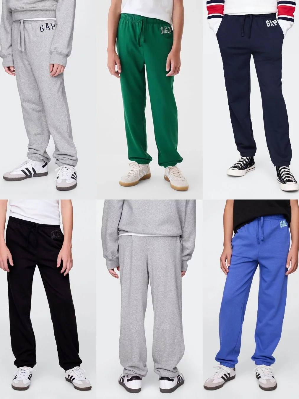 Celana Jogger Anak Junior ABG Bahan Terry GP Kids Relaxed Logo Joggers - 2288