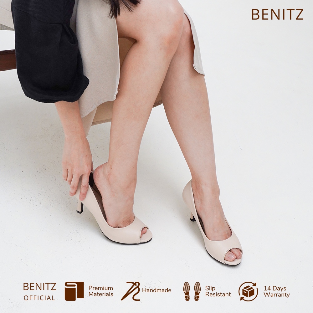 Jual Benitz Sepatu Kantor Formal Wanita Pump Shoes Women Kerja 7 cm ...