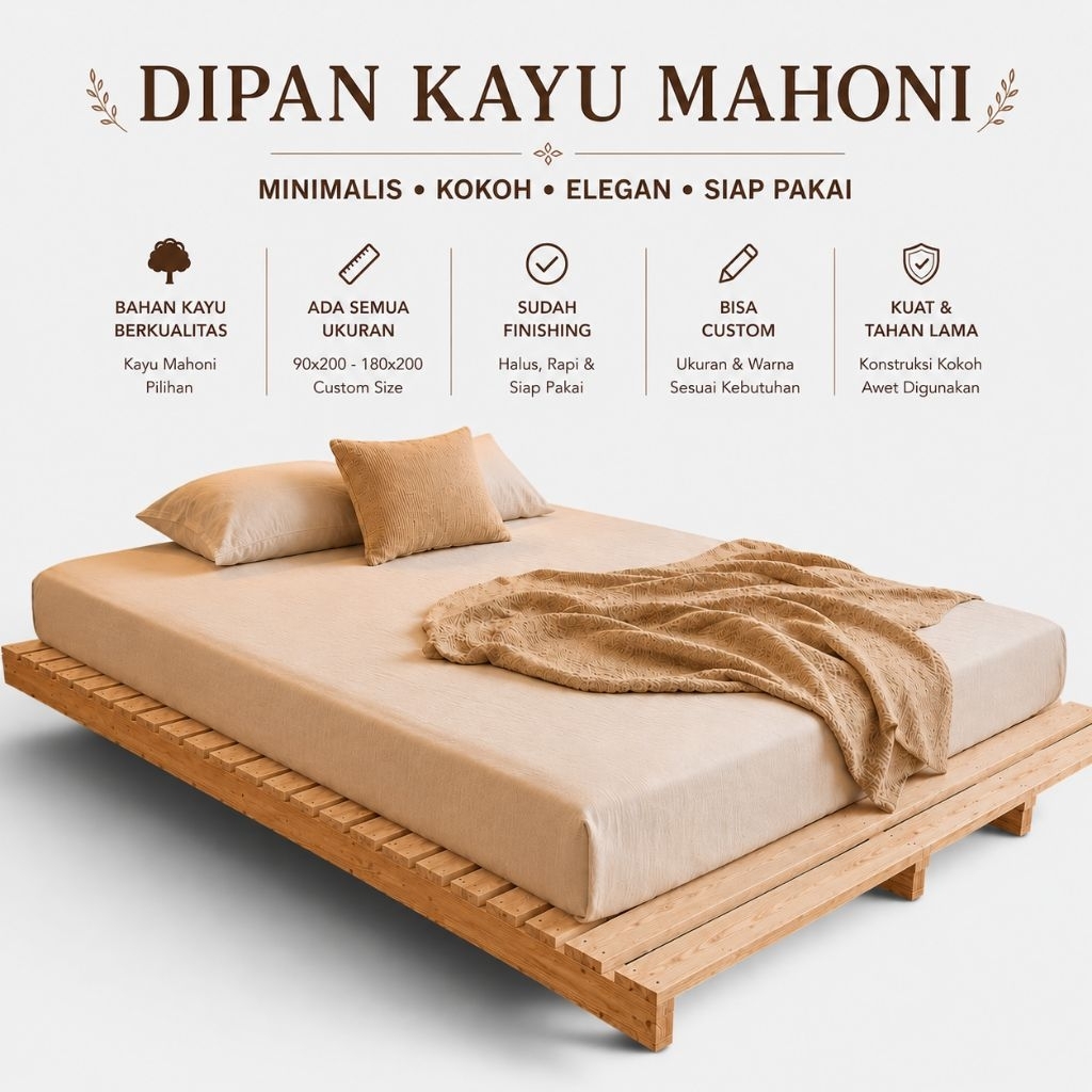 Jual Dipan Kayu Terlengkap & Harga Terbaru Agustus 2026 | Shopee Indonesia