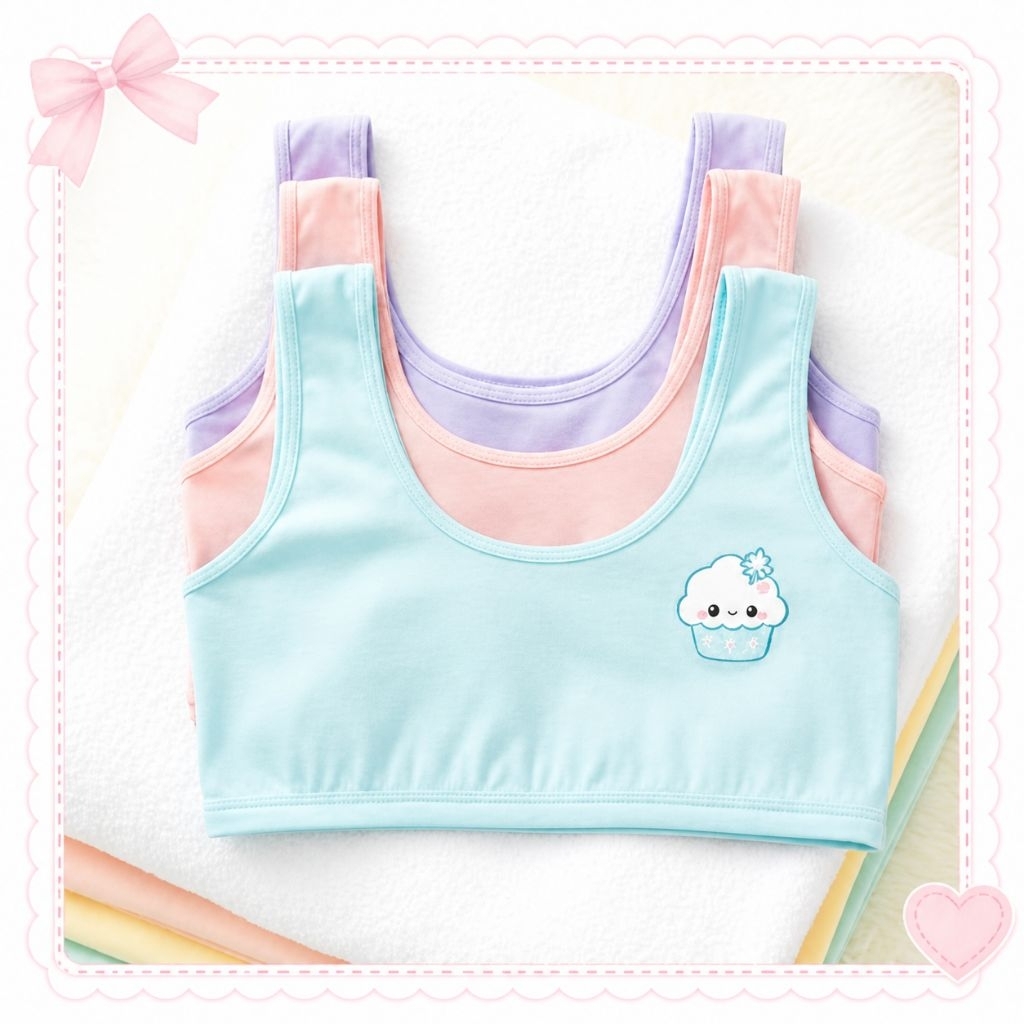 Jual 6 Pcs Miniset Motif Anak Remaja SD/SMP Bra Miniset Remaja | Shopee ...