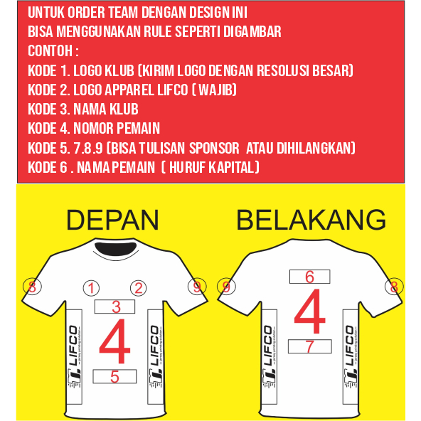Jual Jersey Voli Lifco Custom Original #O2C CIPARAY (FREE REQUEST NAMA ...
