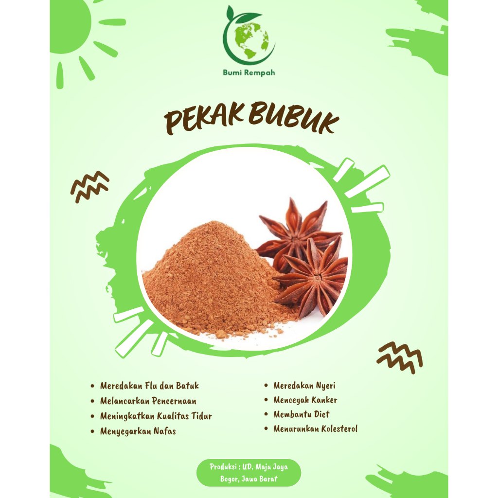 Jual Pekak,bunga lawang bubuk kemasan 1kg | Shopee Indonesia