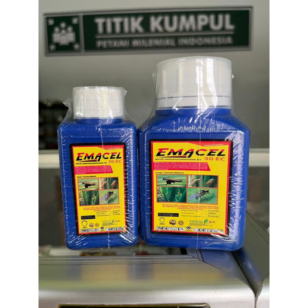 Jual Insektisida EMACEL 30EC 250 ml, 100 ml / Bahan Aktif: Emamektin ...