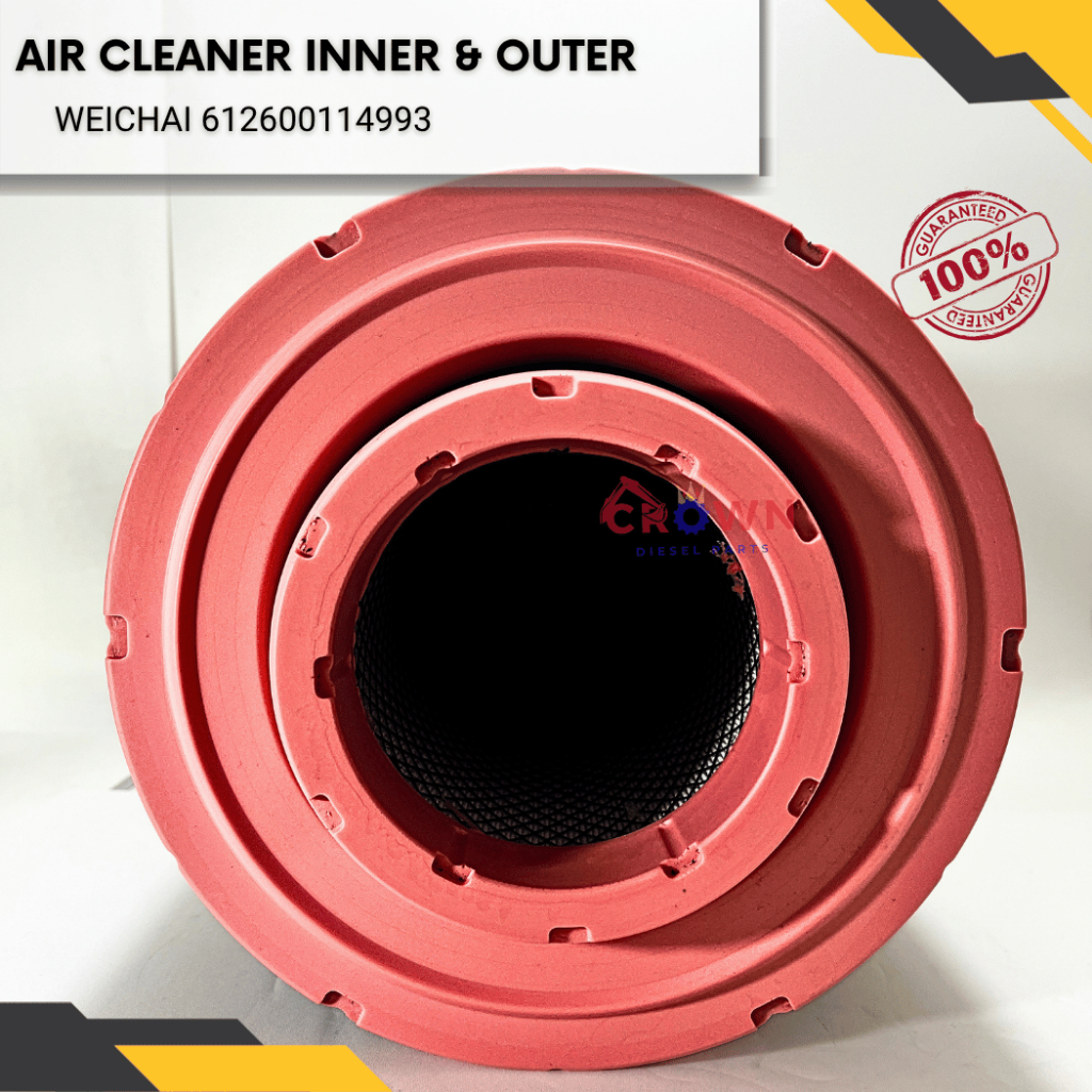 Jual Air Cleaner Inner & Outer WEICHAI 612600114993 | Shopee Indonesia