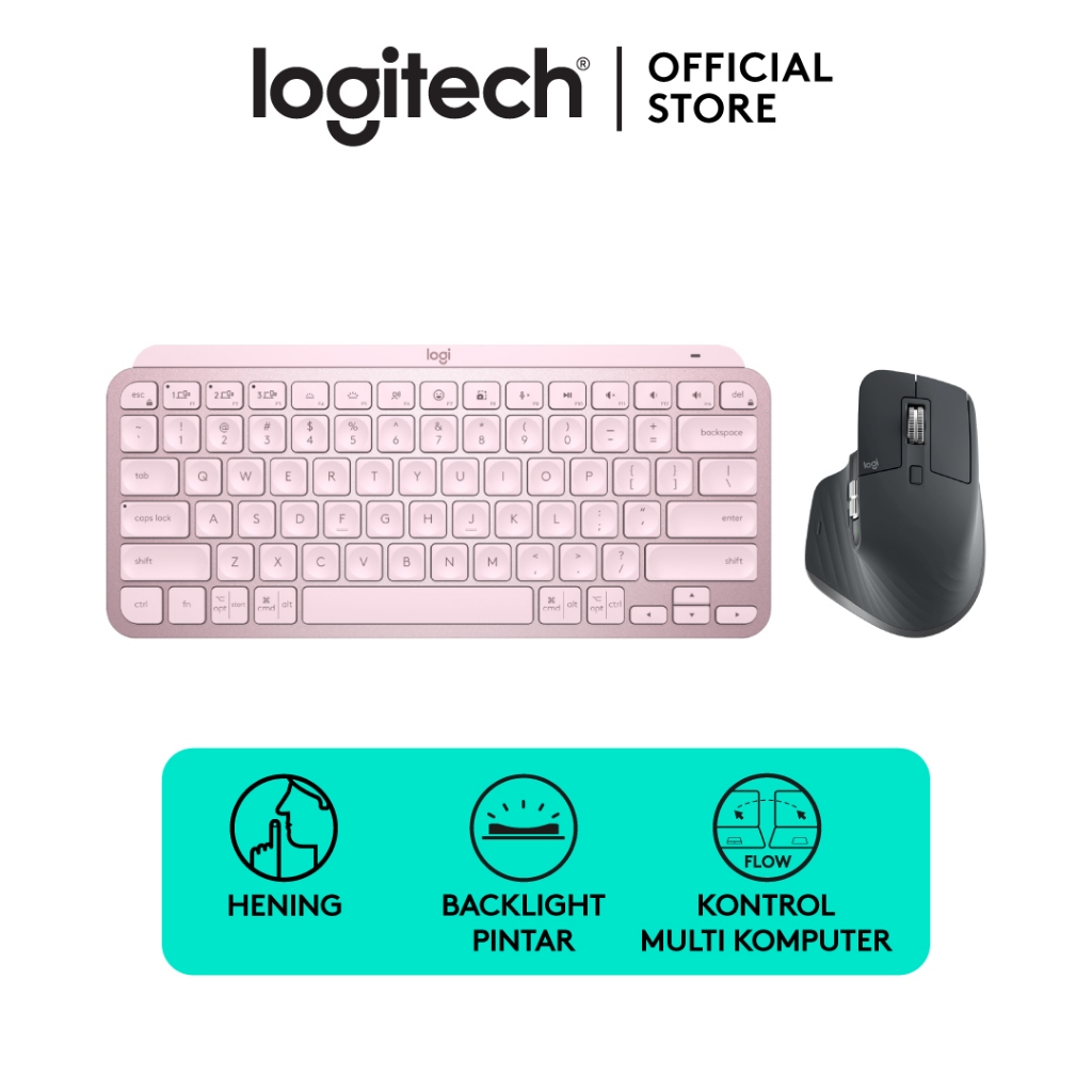 [BUNDLING] Logitech MX Master 3S BLUETOOTH EDITION + MX Keys Mini wireless bluetooth (3)