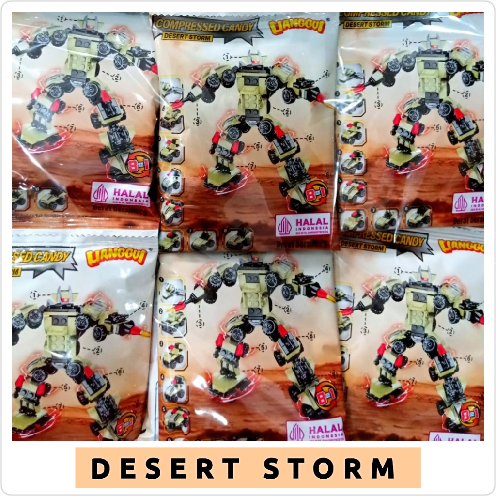 Jual 10pc (1 Renteng) Surprise Candy N1NJA KING/ MY BLOK / MECHA SWAT ...