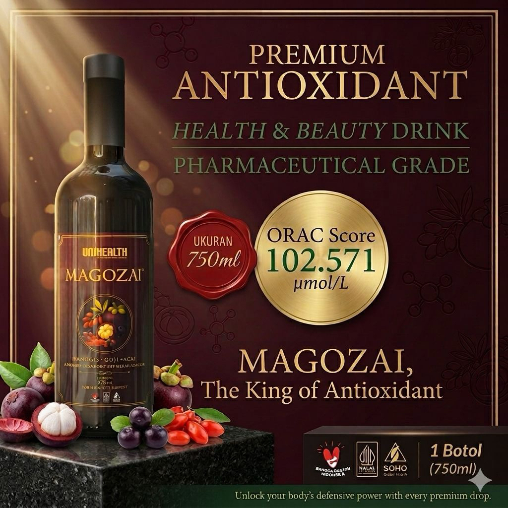 Jual Magozai 750ml Unihealth Asli Original 100% Termurah kemasan baru ...