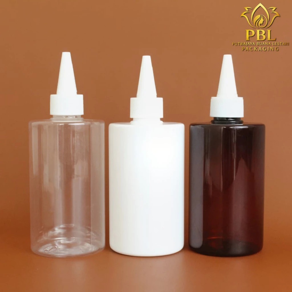 Jual Botol RF 250ml - Tutup Kerucut Putih Neck 24/Botol Tinta/Botol ...