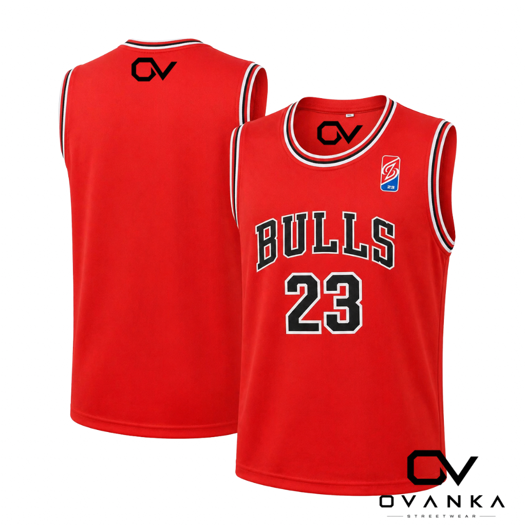 Jual jersey dryfit swingman jersey chicago bul*s 23 merah MITCH3LL ...
