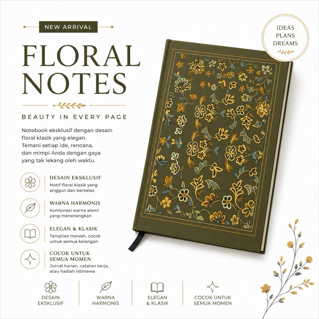 Jual Notebook buku catatan bergaris motif raudhoh madinah | Shopee ...