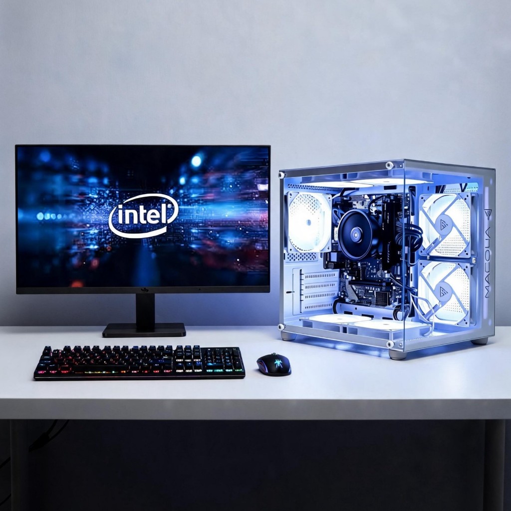 CPU CORE I5 12400F - RAM 16GB - VGA RX 580 8GB - SSD 512GB - MONITOR 27 INC - PC GAMING FULLSET