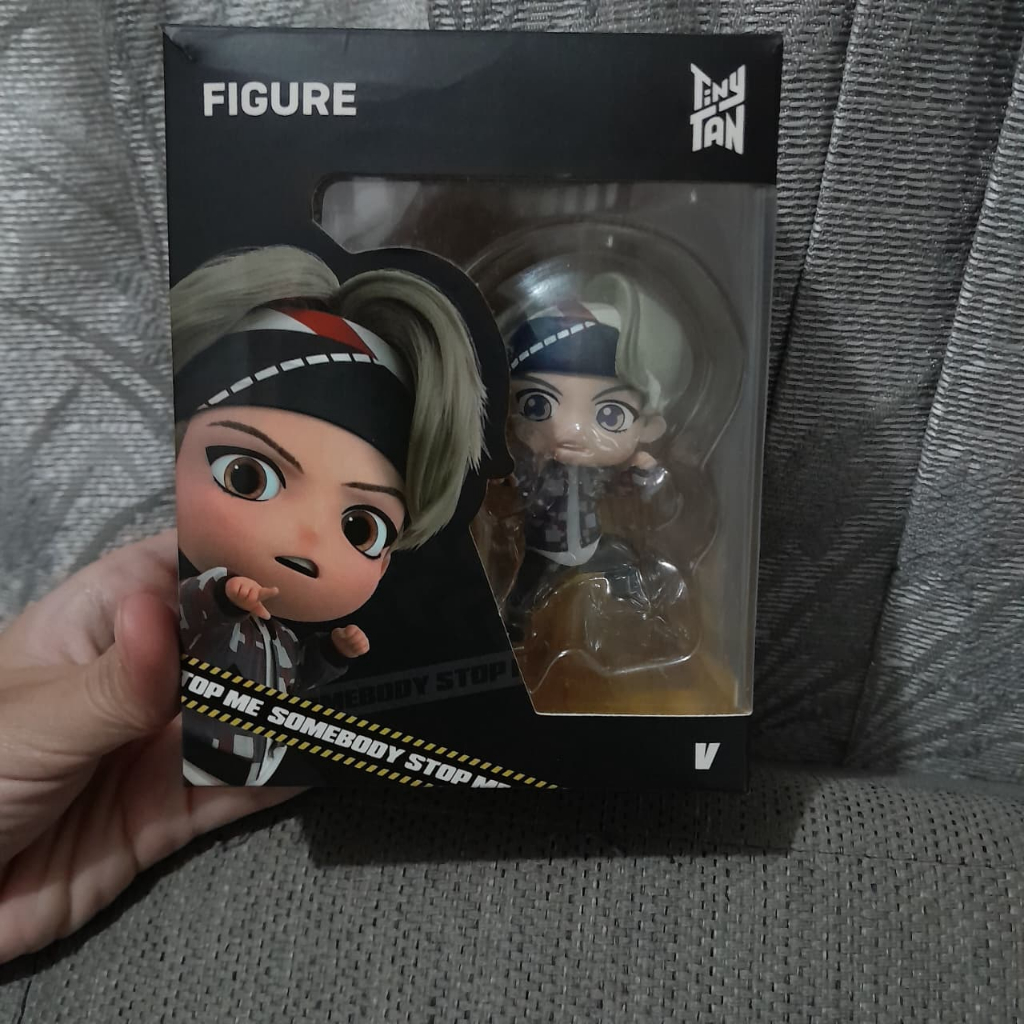 Jual BTS Official TinyTan Figure Mic Drop Ver. 1 - V | Shopee