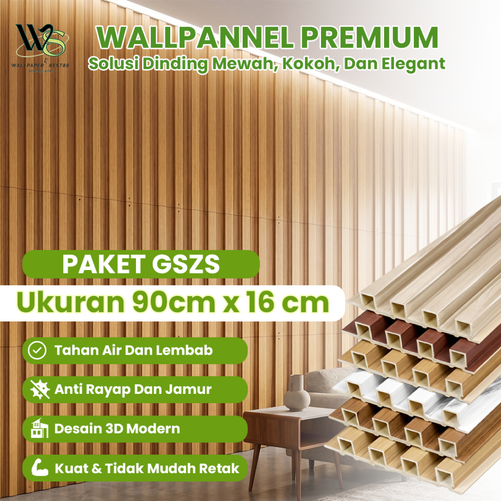 Jual Best - PAKET Wpc Wall Panel 10 PCS | Wpc Wall Panel Wpc Wood Panel ...