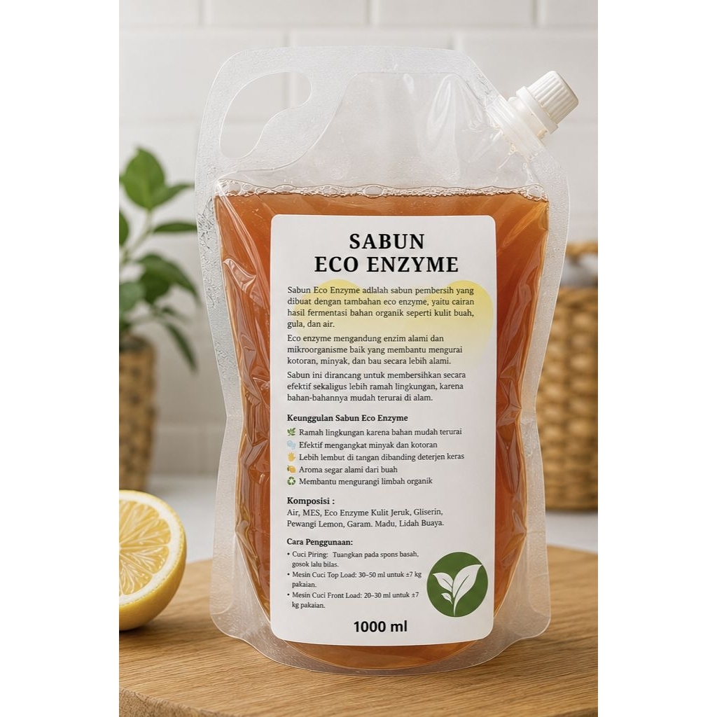 sabun cuci piring cair / pakaian / perabot fermentasi eco…
