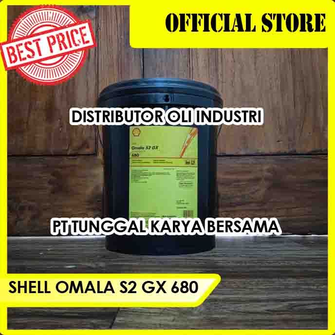 Jual SHELL OMALA S2 GX / G 680 ( PAIL 20 LITER ) | Shopee Indonesia