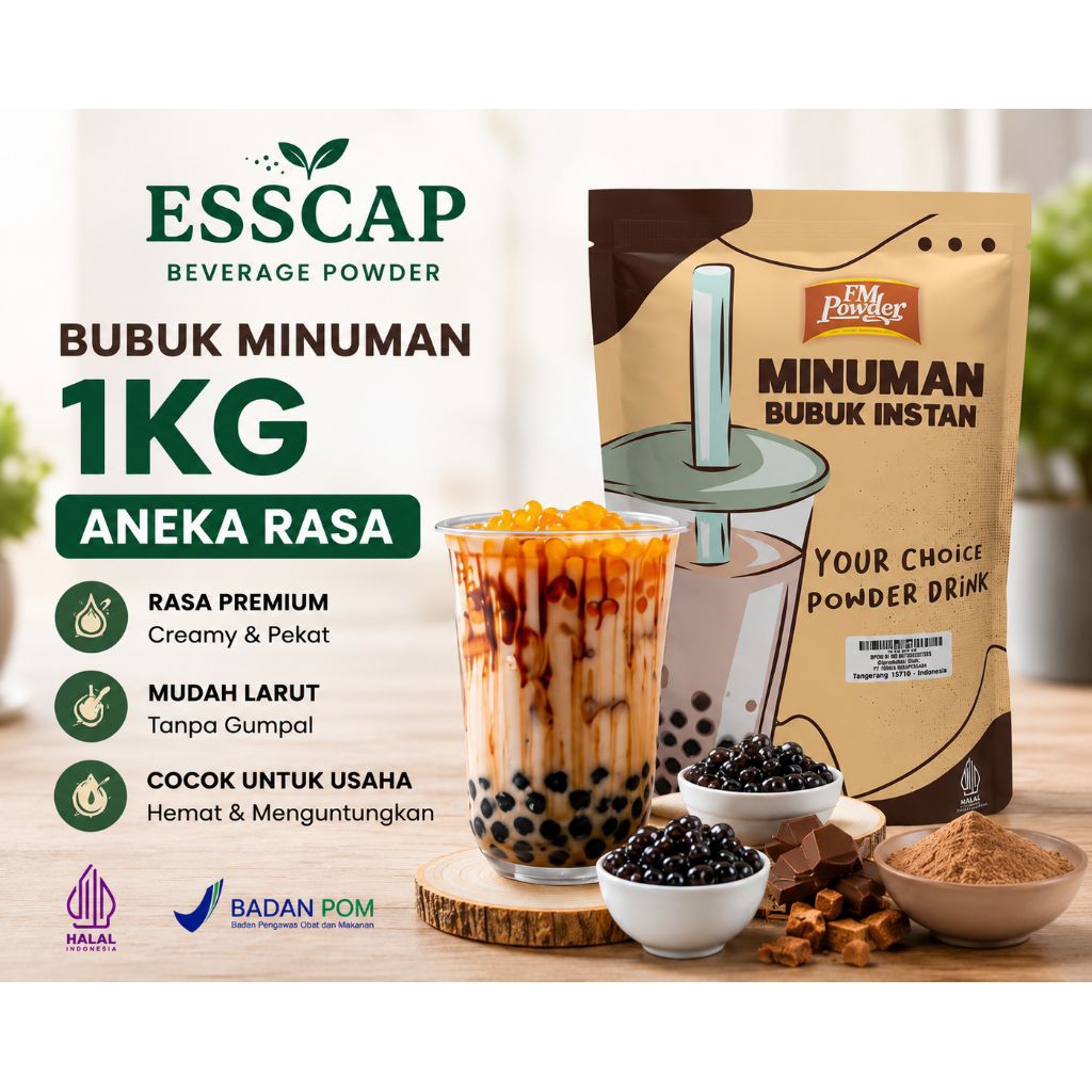 Produk Esscap.Powder | Shopee Indonesia