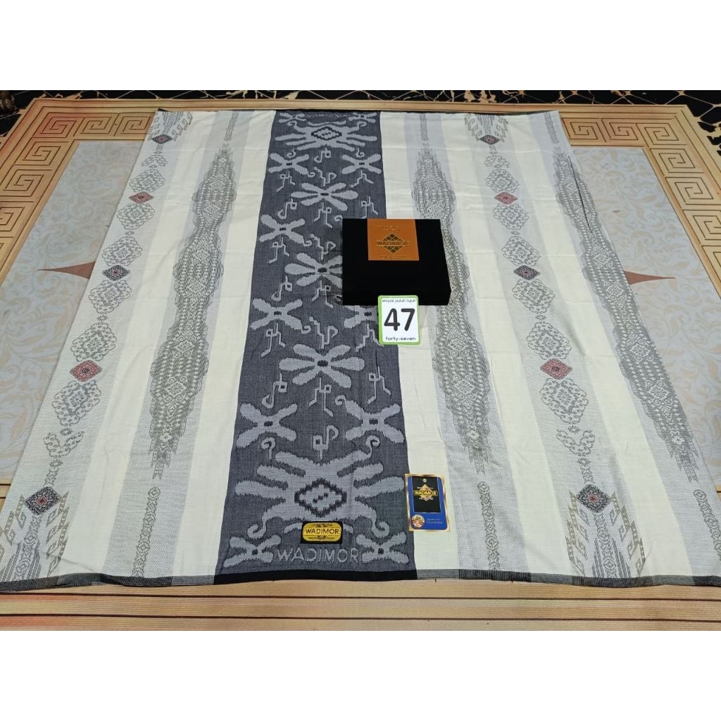 (COD) Sarung Wadimor Classik Jaguard Bludru Songket  Sarung termurah