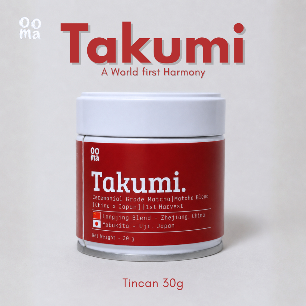 Jual OOMA TAKUMI Matcha Powder Ceremonial | Matcha China x Japan ...