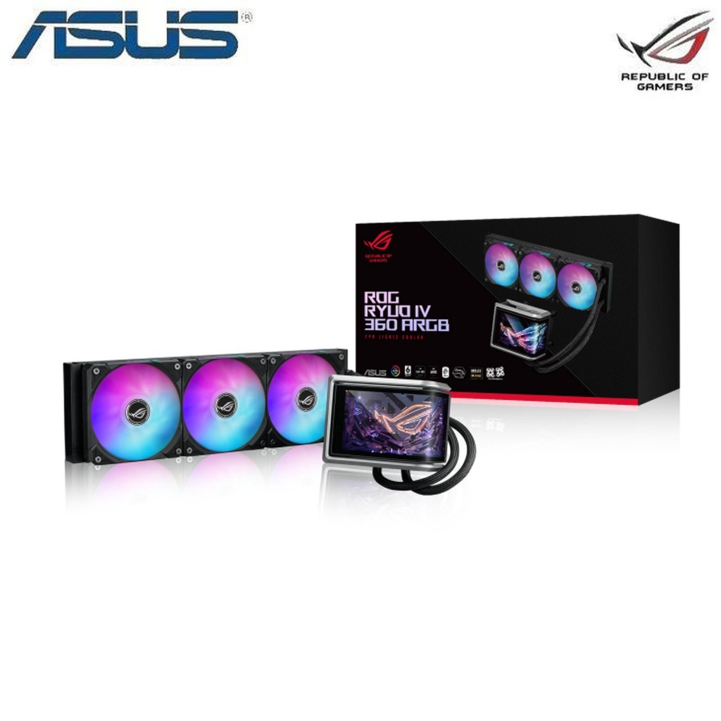 Jual ASUS ROG Ryuo IV 360 ARGB 360mm with 6.67 Curved Screen 2K AMOLED ...