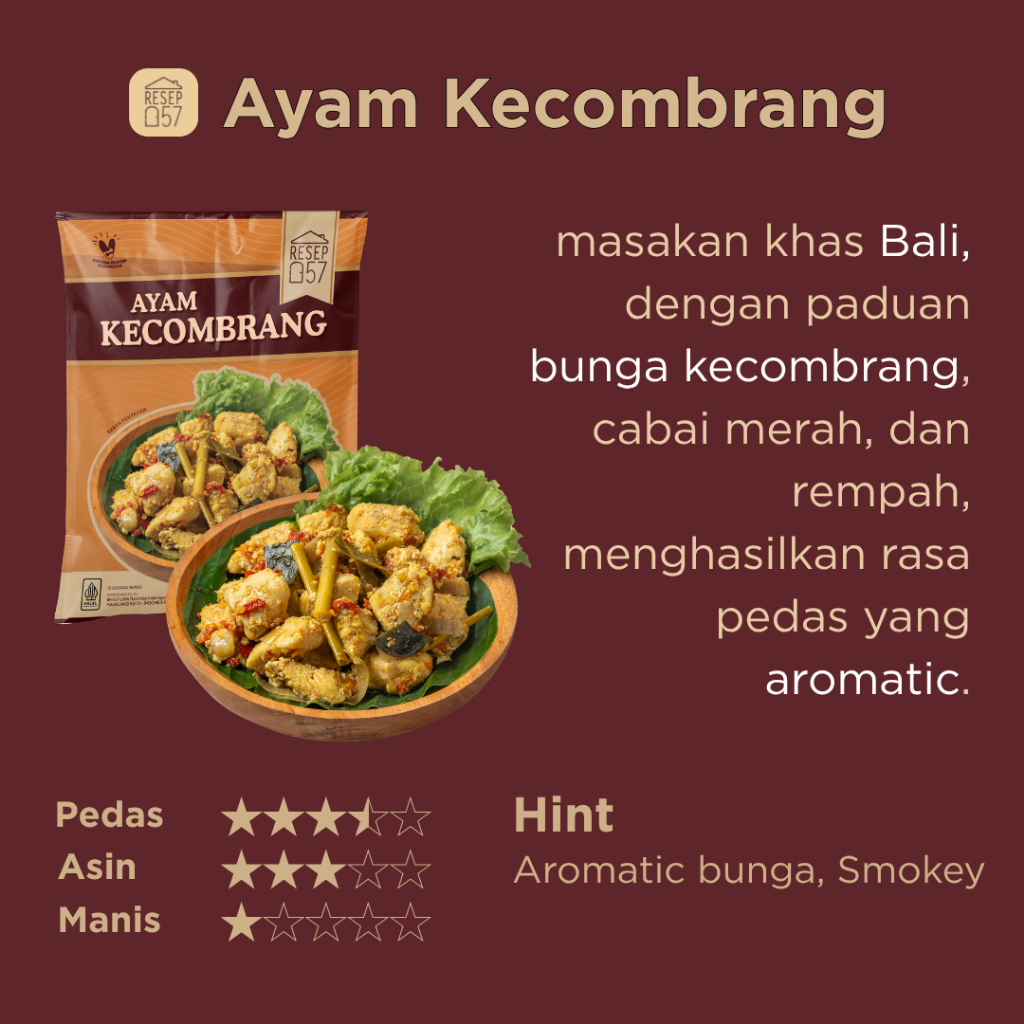 Jual RESEP 57 - Paket RTE Ayam Sapi Boneless lauk Siap Saji Makanan ...