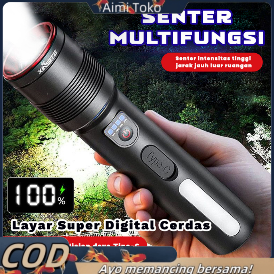 Jual AIMI SENTER LED ZOOM HIUU L-AL8002 50WATT TAHAN HINGGA 26JAM ...