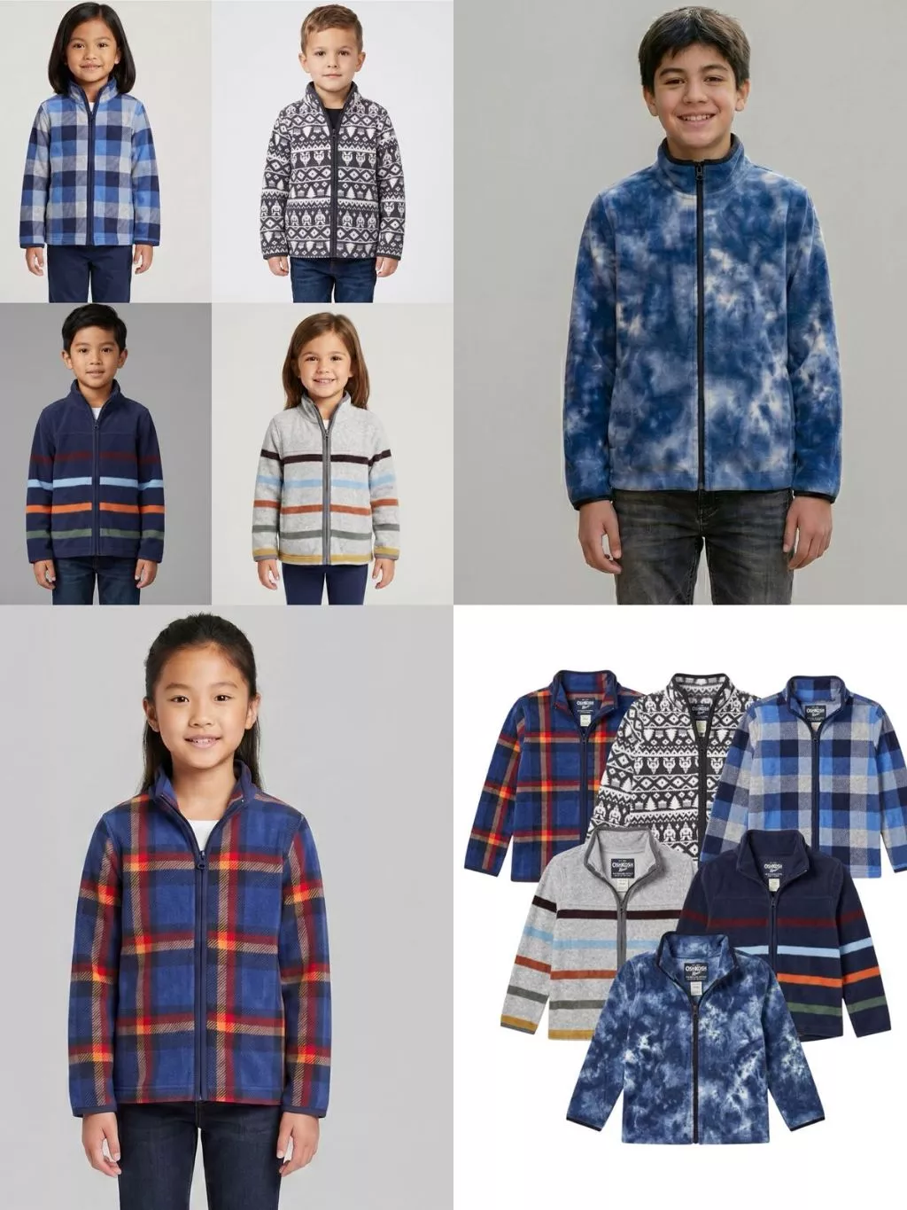Jaket Anak ABG Junior Full Zipper OSK Sweater Kids Jacket - Baju Dingin - 2474