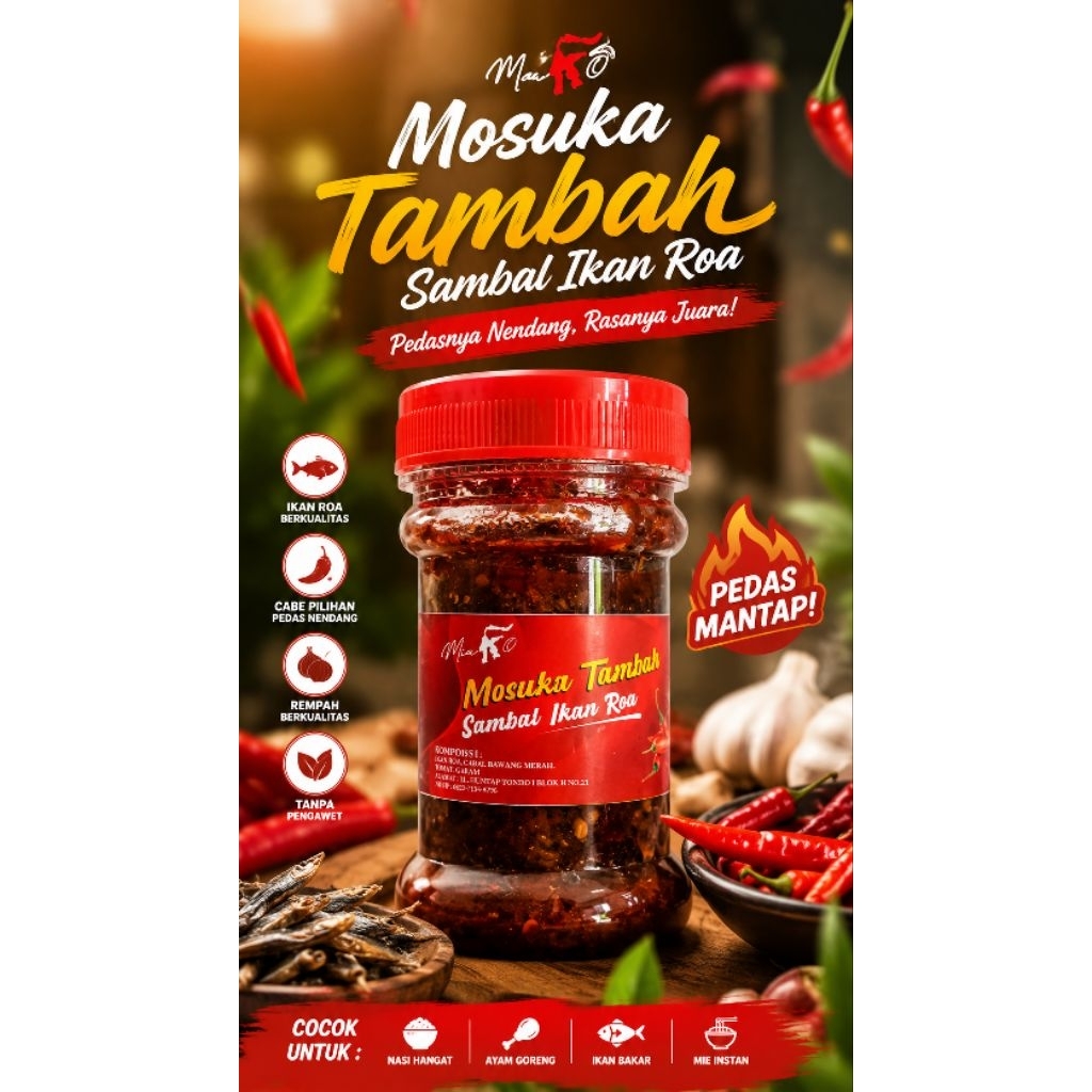 Produk Sambal Roa Miako Palu | Shopee Indonesia