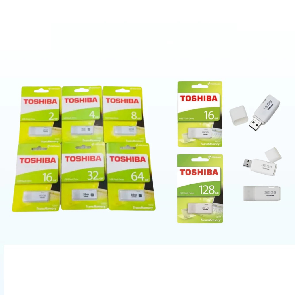 Jual Flashdisk Toshiba 4GB 8GB 16GB 32GB 64GB Flash Driver Toshiba ...