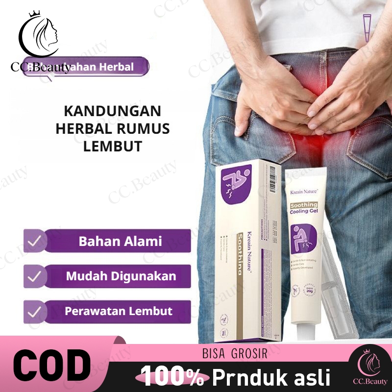 Obat Wasir Salep 20g Wasir Original Soothing Cooling Gel Salep Ambeien Paling Ampuh Obat Hemoroid Herbal Hemorrhoid Cream Menghilangkan