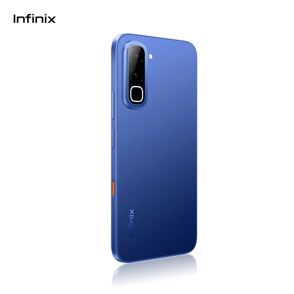 Desain Dynamic Shine dan panel anti sidik jari pada Infinix Hot 70