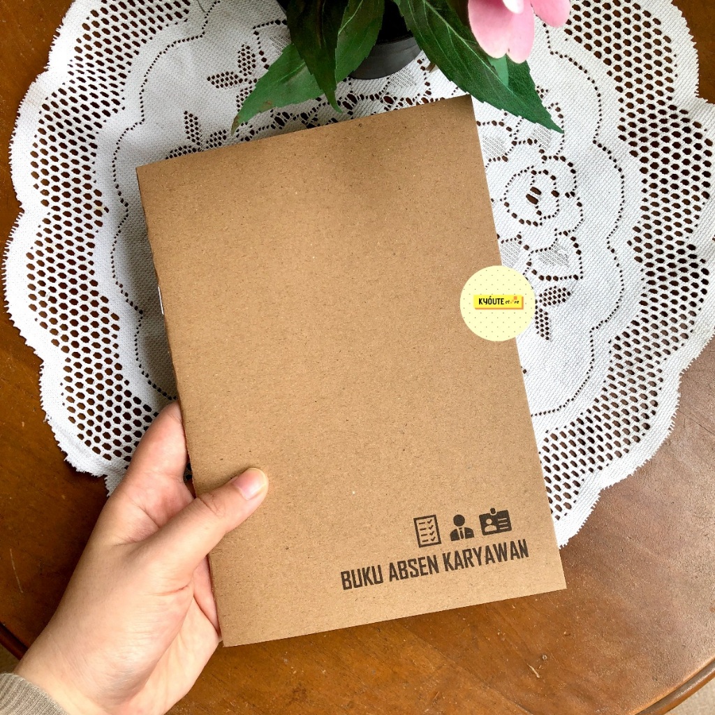 Jual Buku Catatan Absensi Karyawan Harian A5 Kyoute - Arsip Kehadiran ...