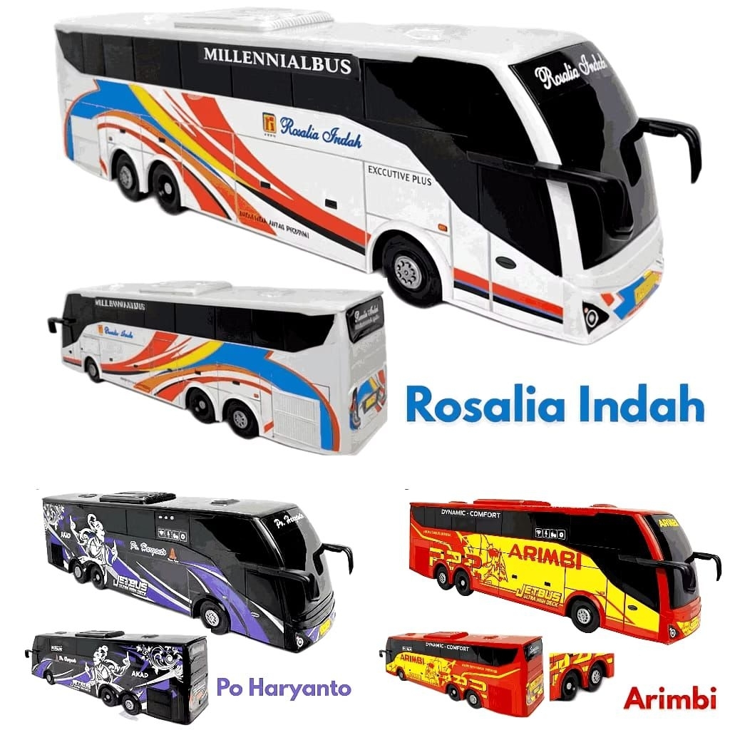 Jual RKC Miniatur Bus Modifikasi UHD Tronton RKC Livery Arimbi Po ...