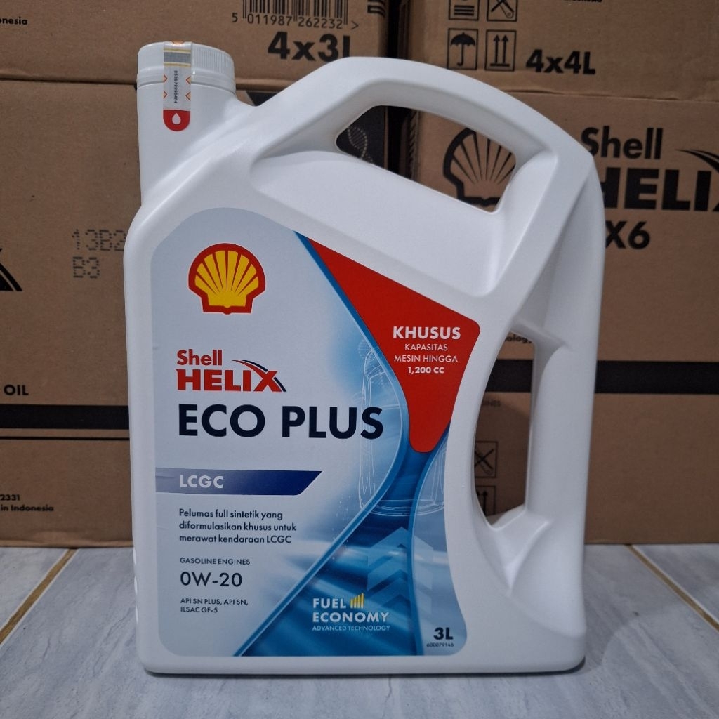 Jual Paket Oli SHELL ECO PLUS 0W-20 4 Liter dan filter oli mobil SUZUKI ...