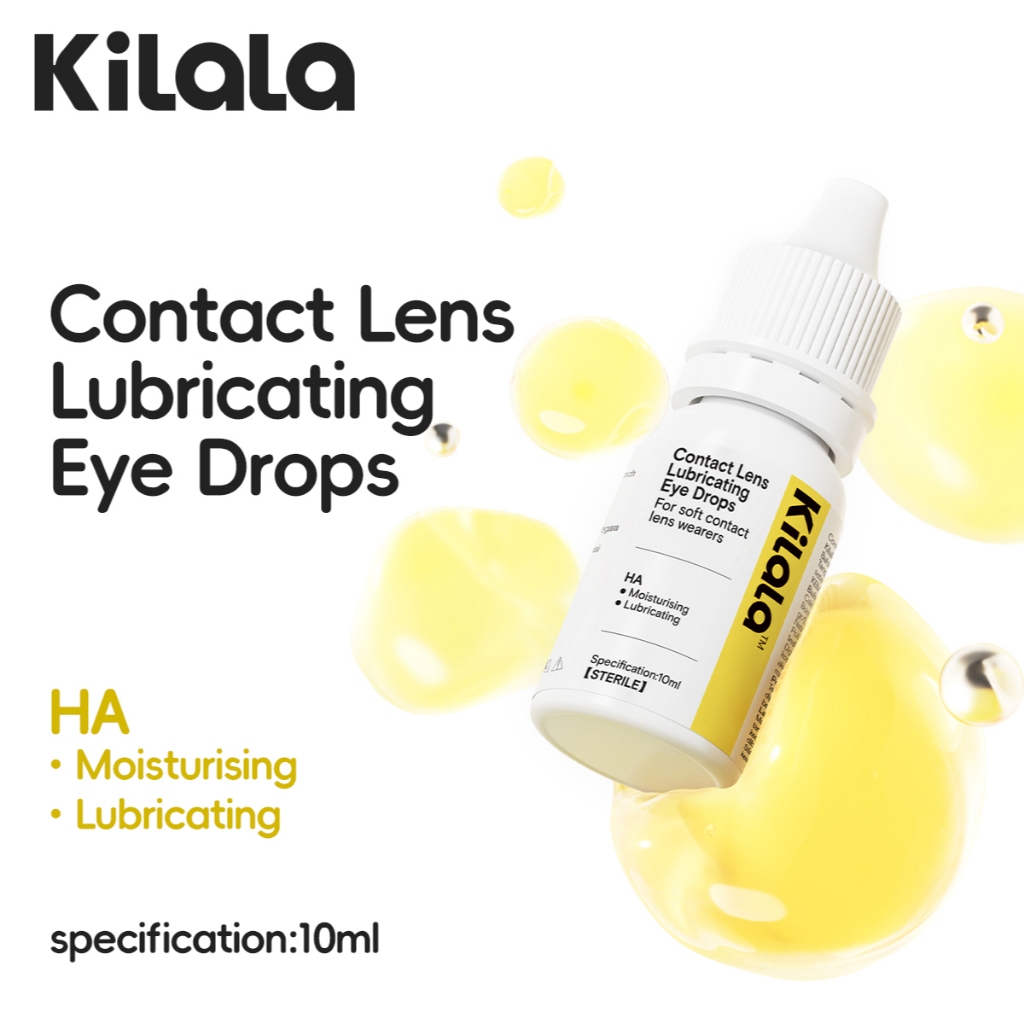 Jual Kilala Contact Lens Lubricating Eye Drops 10ml | Shopee Indonesia