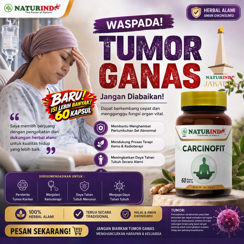 Obat Kanker Payudara Tanpa Operasi Penghambat Sel Kanker Tumor Servik Servick Membasmi Kanker Jinak Ganas Menghambat Pertumbuhan Sel Kanker Carcinofit Naturindo