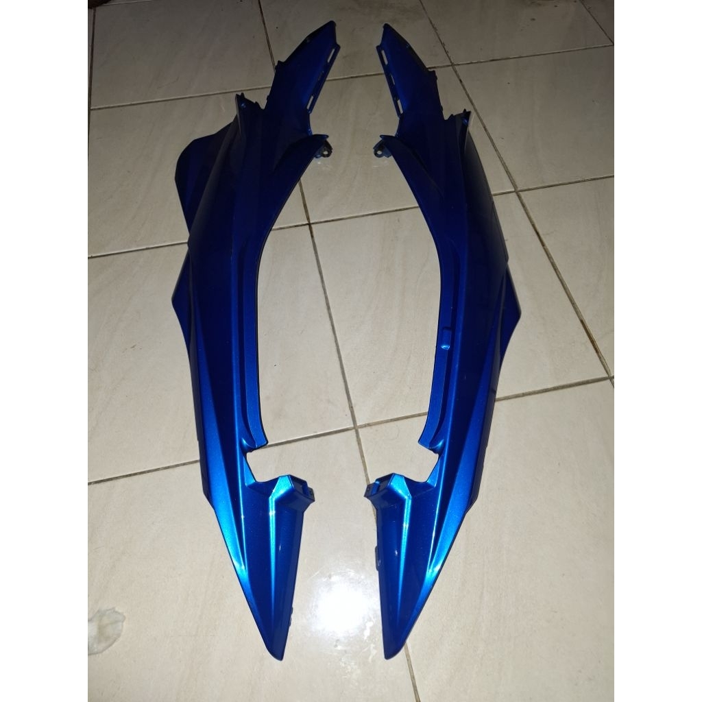 Jual body belakang satria Fu facelift original biru noll spet | Shopee ...