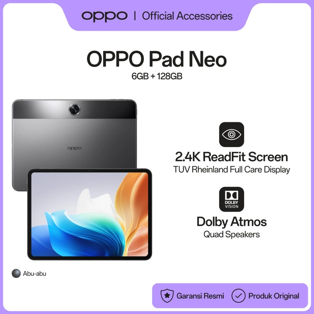 OPPO Pad Neo Tablet Android Murah Terbaik 2026