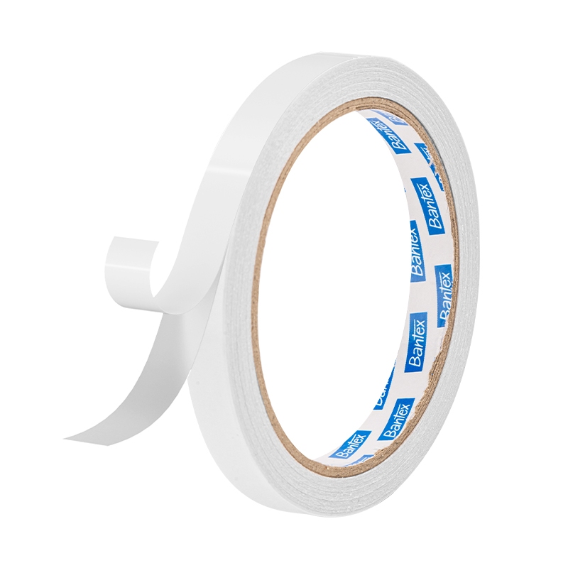 Bantex Double Tape/Selotip Dua Sisi Kuat Mudah Sobek Tangan Ukuran 12mm/24mm x 15 Yard BH260X (6)