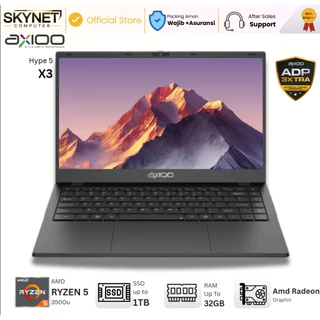 AXIOO Hype 5 X3 X JKT48 Amd Ryzen 5 3500U RAM32GB SSD1TB 14'' IPS Windows 11 - Laptop Kerja Bisnis kuliah editing gaming