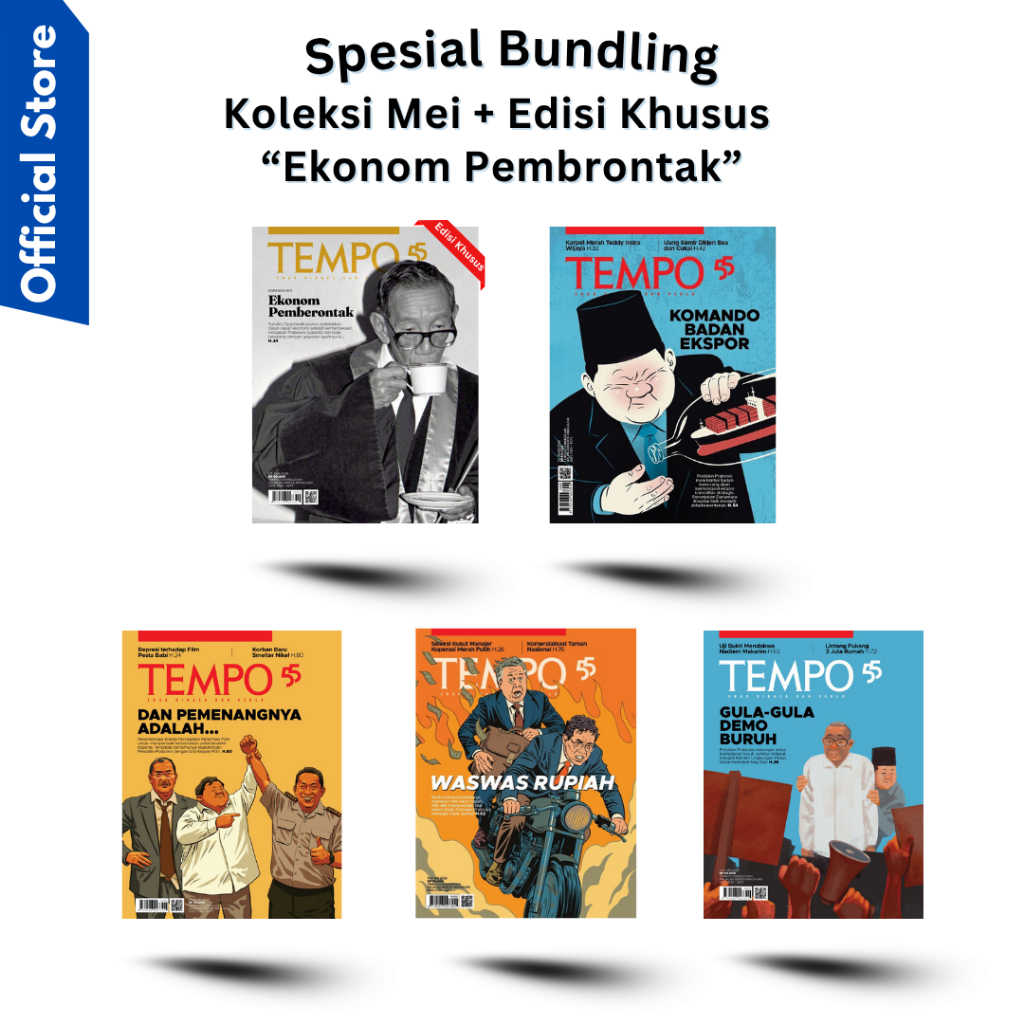 Jual Edisi Khusus Majalah Tempo 
