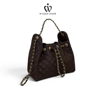 Wildanstore  tas bahu wanita kode jenifer tali rantai kekinian