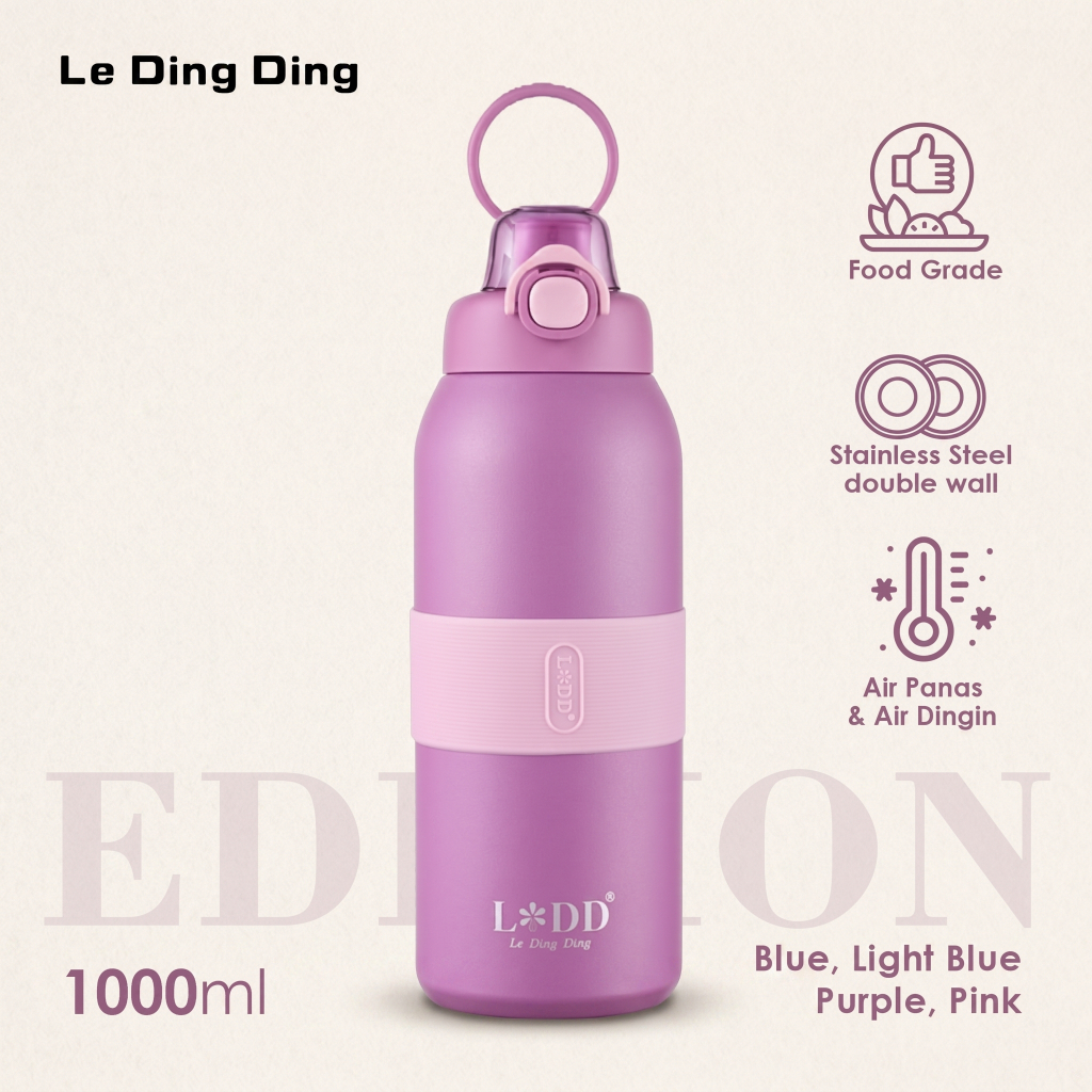 Jual Ledingding-Tumbler Panas Dingin SUS304 Stainless Steel 1000ML ...