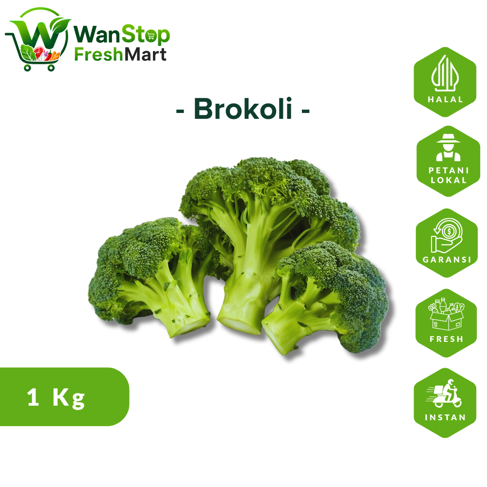 Jual Brokoli 1 Kg Terlengkap & Harga Terbaru Juli 2026 | Shopee Indonesia